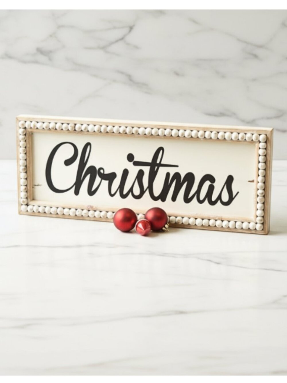 "Christmas" Wooden Sign Sitter